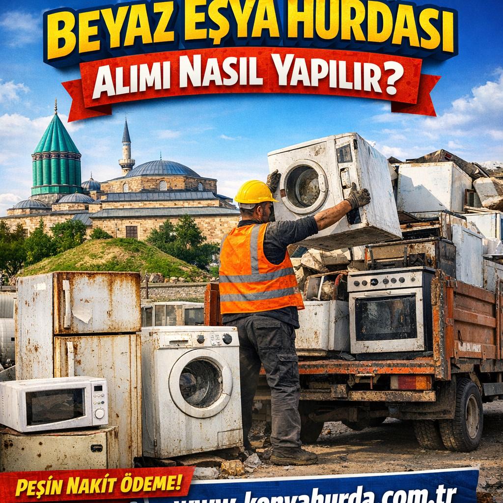 Konya hurda beyaz eşya alımı